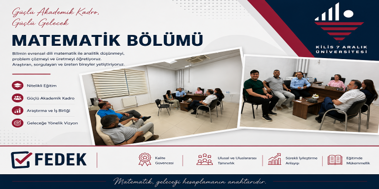 Bölümümüzde Akreditasyon ve Kalite Toplantısı Gerçekleştirildi